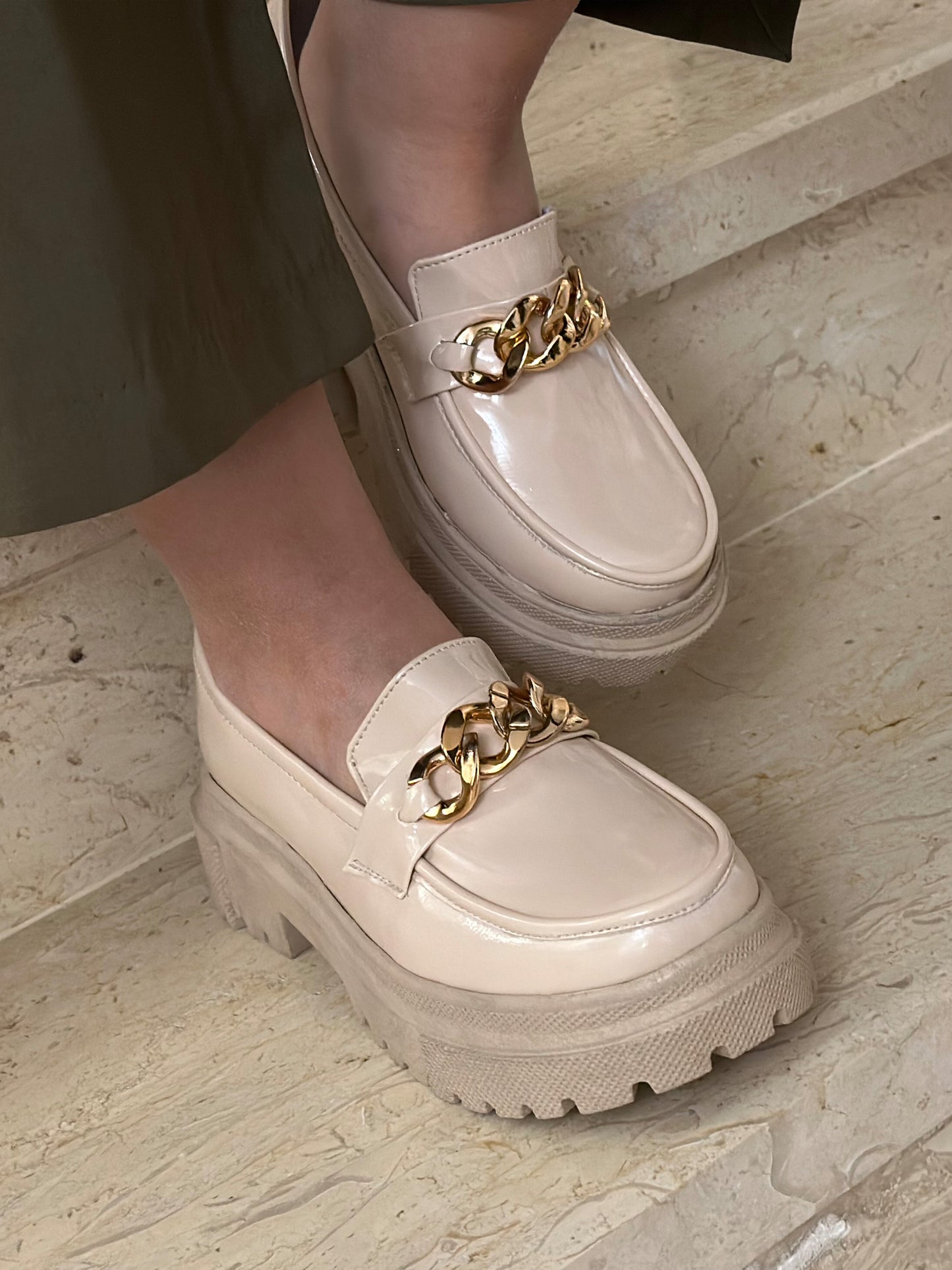 Zenzi ICON Loafers (Beige)